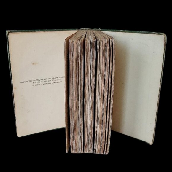 RARE 1878 EDITION/VINTAGE LONGFELLOW “THE POETICAL WORKS” BOOK - Picture 6 of 10